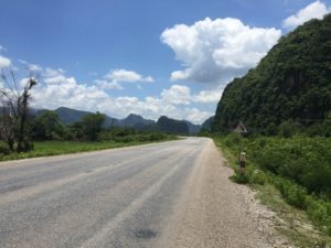Road out to Thakhek Loop