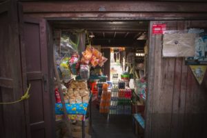 Small store along the Thonburi klongs