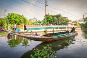 Longtail boat Khlong Lat Mayom