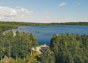Swimming in Rovaniemi