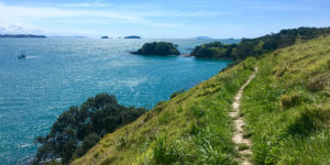 Waiheke Island - Hiking Path Along the Coast